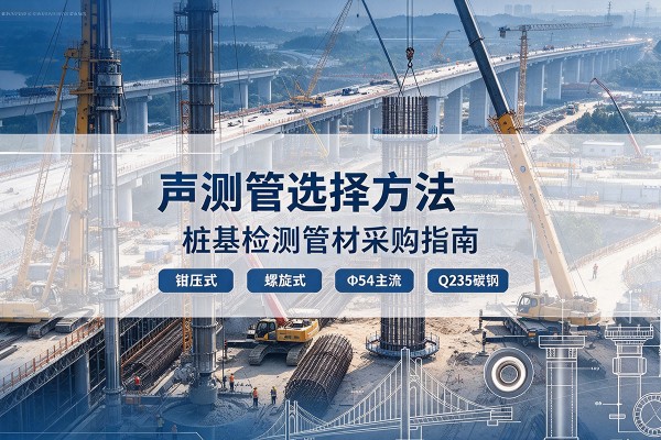扶绥声测管选型标准