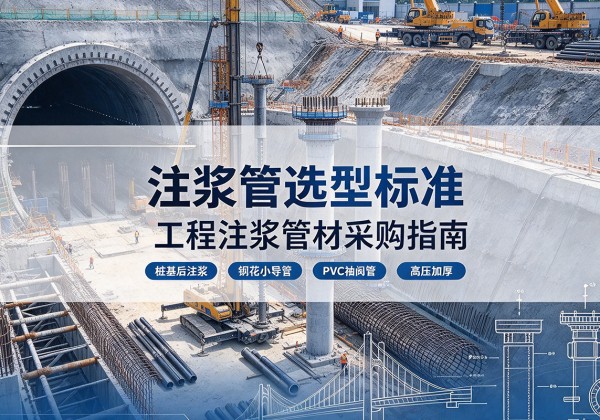 扶绥注浆管选型标准